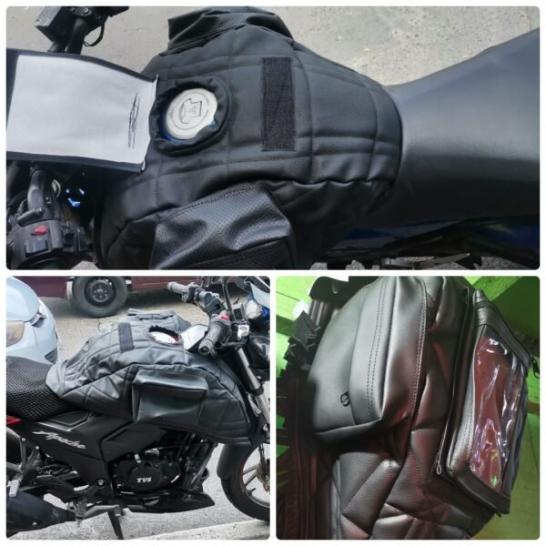 Mantén tu moto protegida de arañazos y daños mientras le añades un toque de estilo único con nuestros cobertores para tanque. Diseñados para adaptarse a una variedad de marcas y modelos de motocicletas, estos cobertores ofrecen una protección duradera y una apariencia elegante. Fabricados con materiales de alta calidad, nuestros cobertores para tanque son resistentes al agua y a la intemperie, garantizando una protección efectiva en cualquier condición climática. Además, están disponibles en una amplia gama de colores y diseños para que puedas encontrar el que mejor se adapte a tu estilo y personalidad. Dale a tu moto el cuidado que se merece y añade un toque de estilo con nuestros cobertores para tanque.