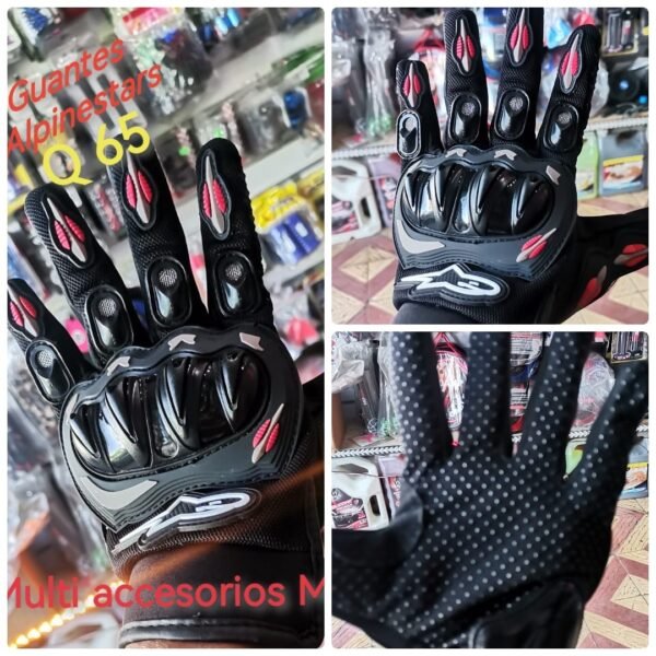 Par Guantes de la marca Alpinestar con protector